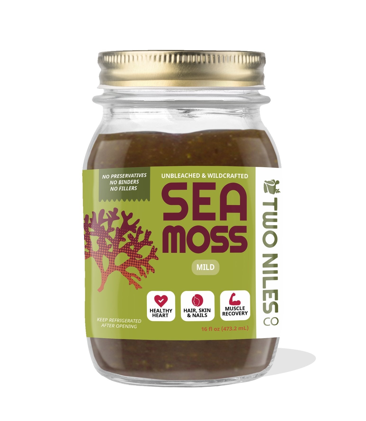 Organic Sea Moss Gel, Hair & Skin Enhancer, Boost Immunity