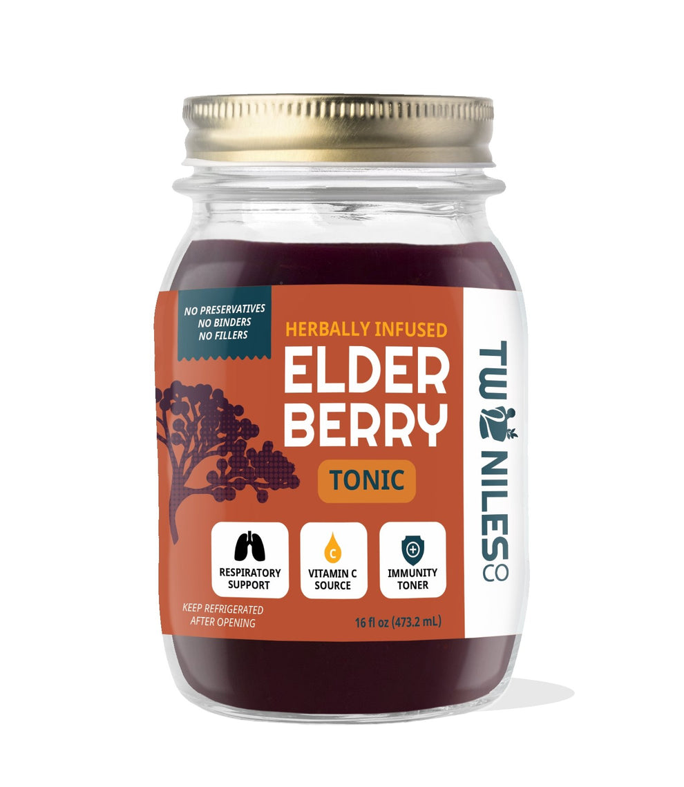 Elderberry Tonic Immune Toner TwoNilesCo Two Niles Co