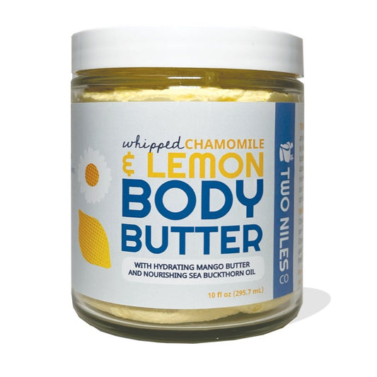 Lemon & Chamomille Whipped Body Butter - Two Niles Co